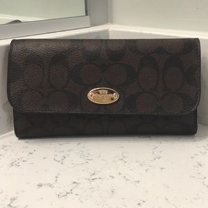Brown COACH wallet